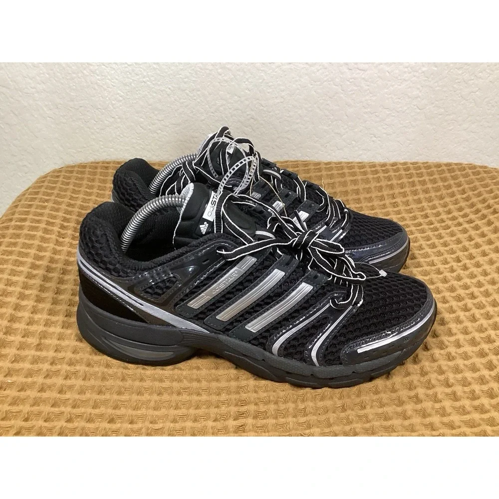 adidas Adistar Control 5 Mens Sz 8.5 Core Black Cloud White Carbon KI6150